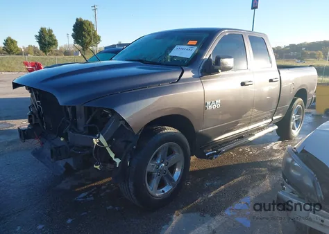 2017 Ram 1500 Express 4X4 6'4 Box from USA, damaged, VIN 1C6RR7FG7HS829942